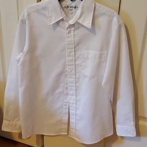 Boys white dress shirt